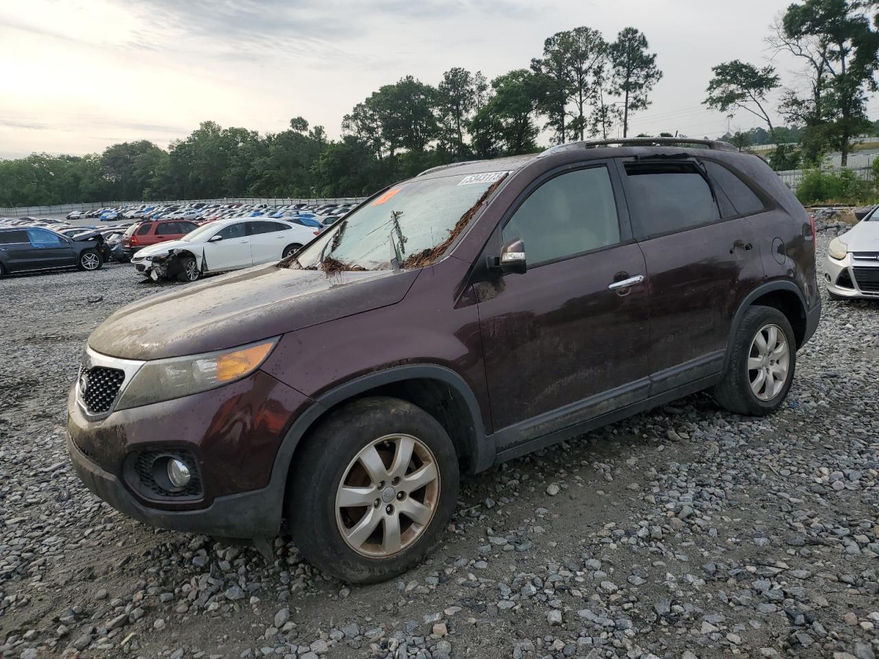 2013 Kia Sorento Lx vin: 5XYKT3A63DG324998