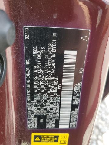 2013 Lexus Rx 350 Base VIN: 2T2BK1BAXDC194901 Lot: 55850814