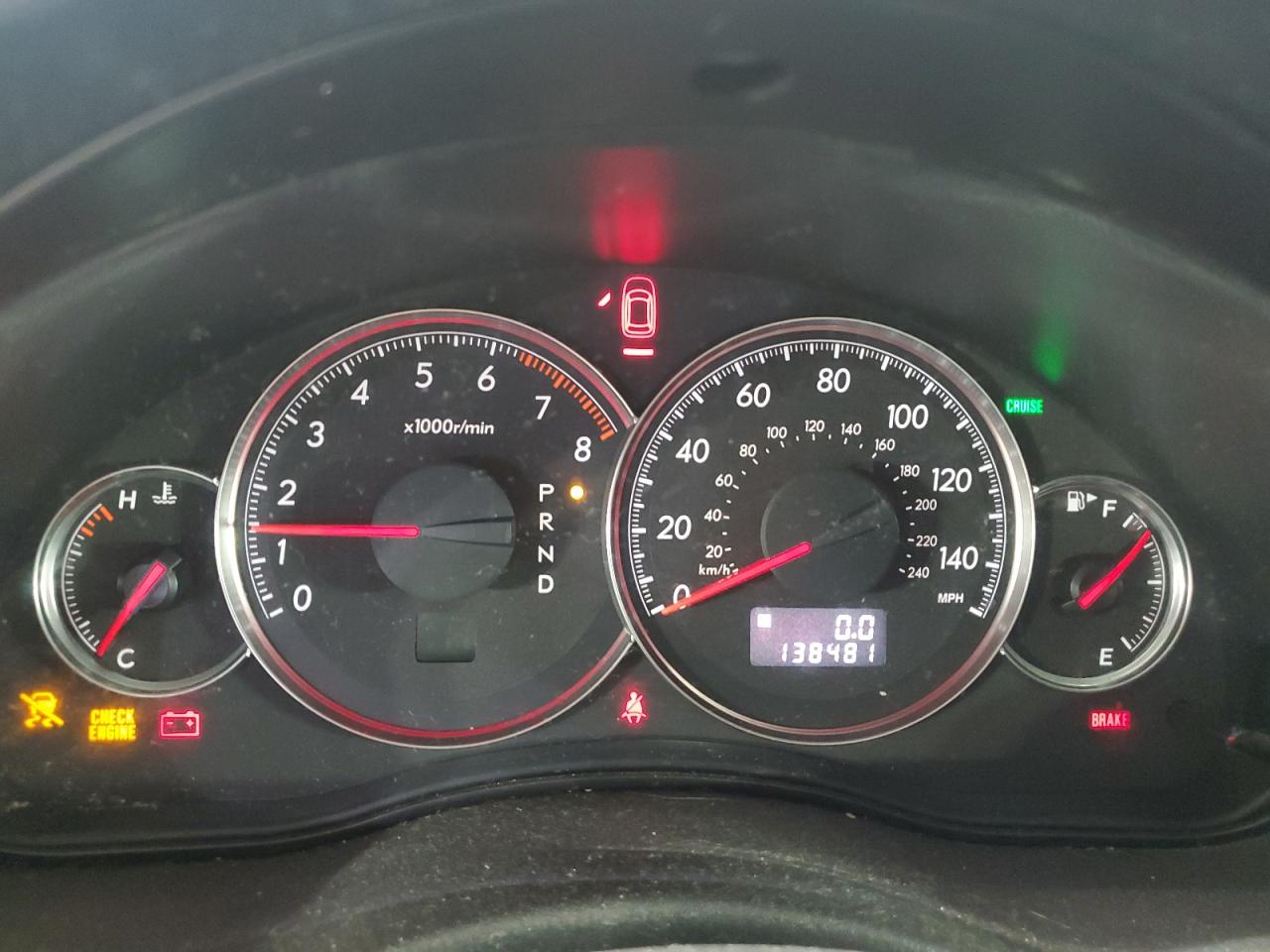 4S3BL616397229878 2009 Subaru Legacy 2.5I