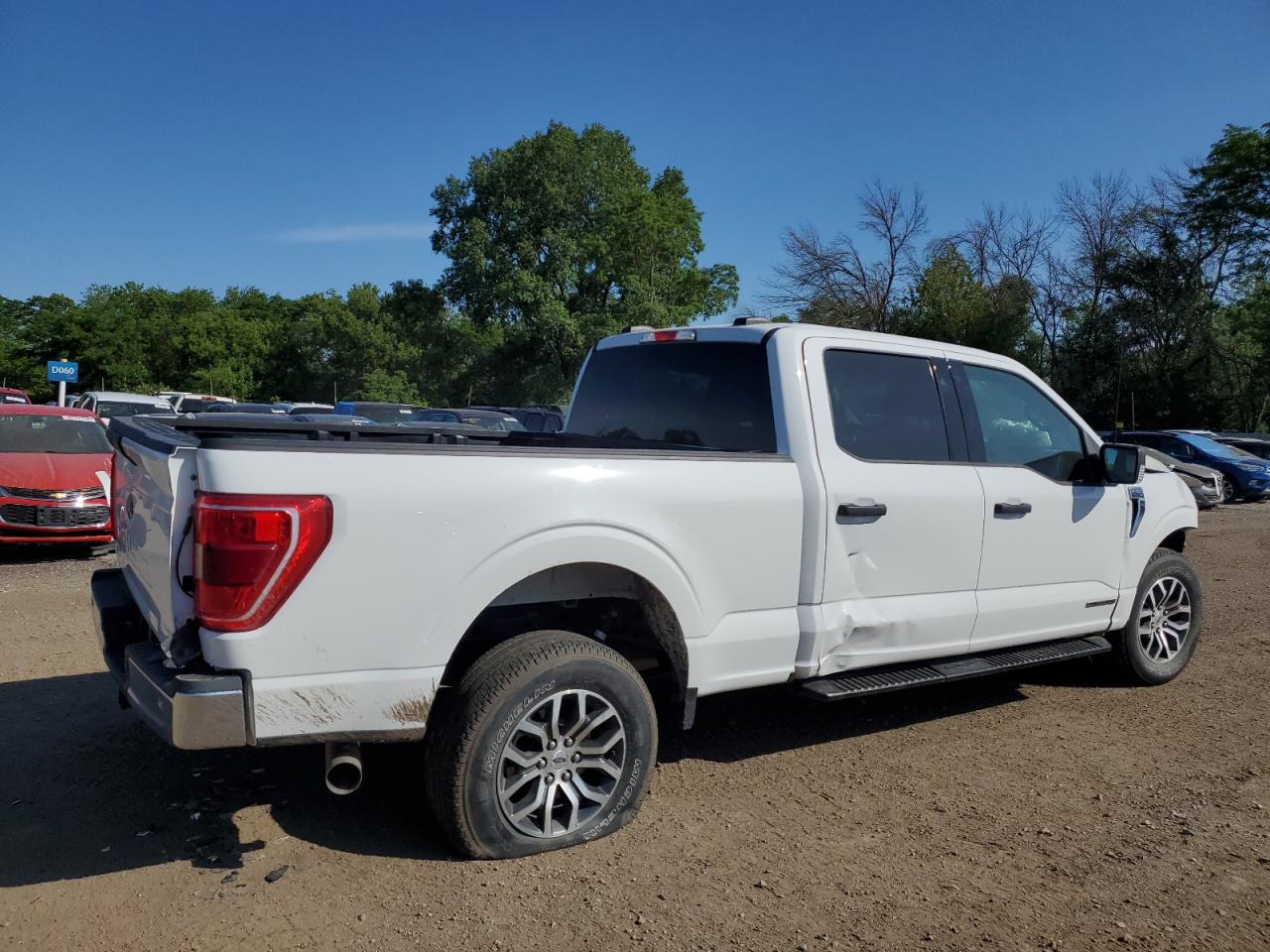 Lot #2892660023 2021 FORD F150 SUPER