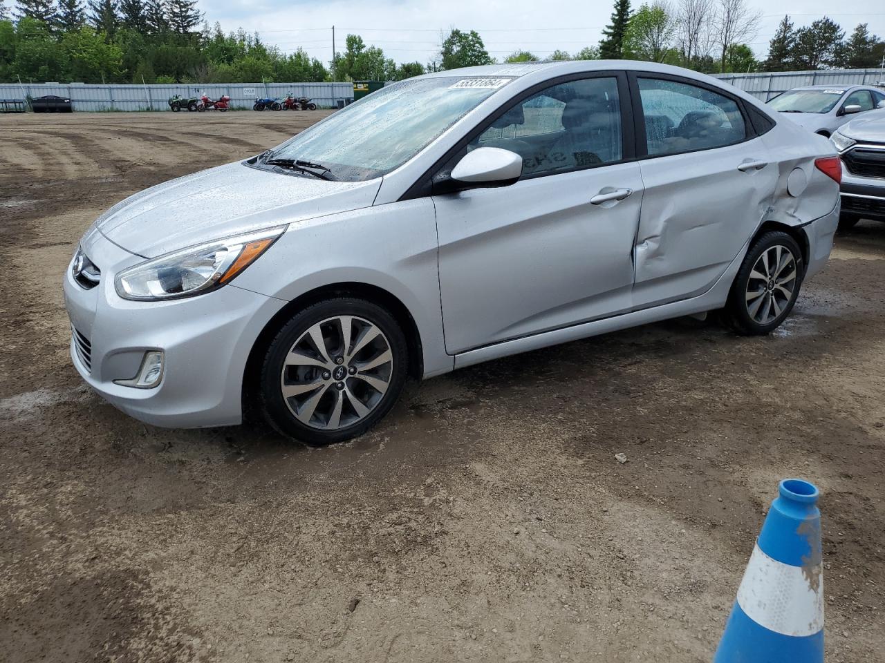 KMHCT4AE5FU888490 2015 Hyundai Accent Gls