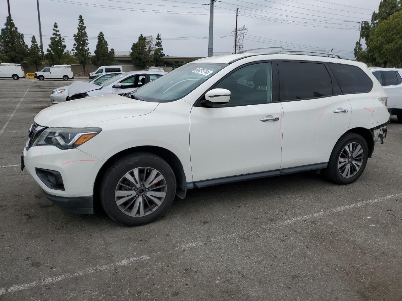 2017 Nissan Pathfinder S vin: 5N1DR2MN7HC699237