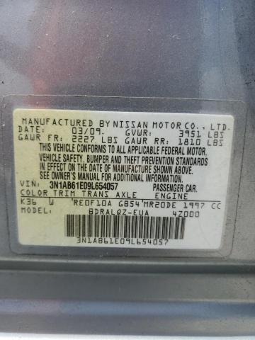 2009 Nissan Sentra 2.0 VIN: 3N1AB61E09L654057 Lot: 56497464