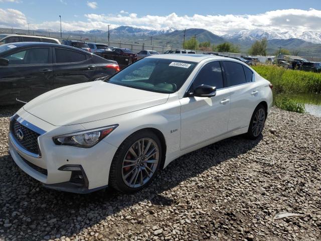 2019 Infiniti Q50 Red Sport 400 VIN: JN1FV7AR9KM800781 Lot: 53806484