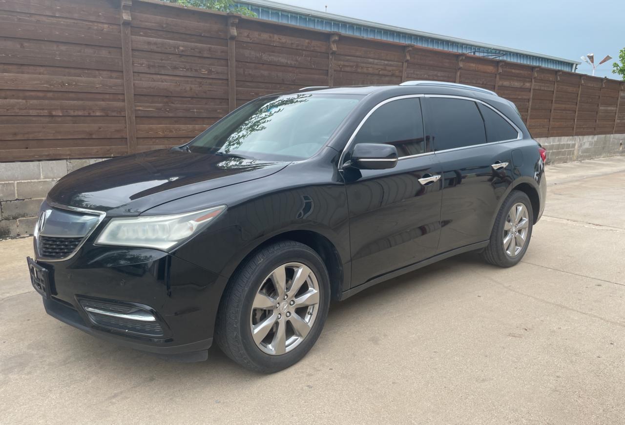 5FRYD3H84EB013537 2014 Acura Mdx Advance