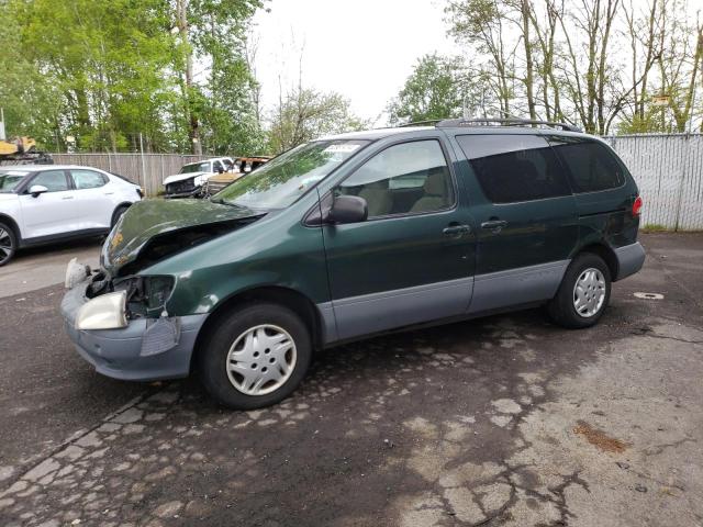 Lot #2519853778 2001 TOYOTA SIENNA LE salvage car