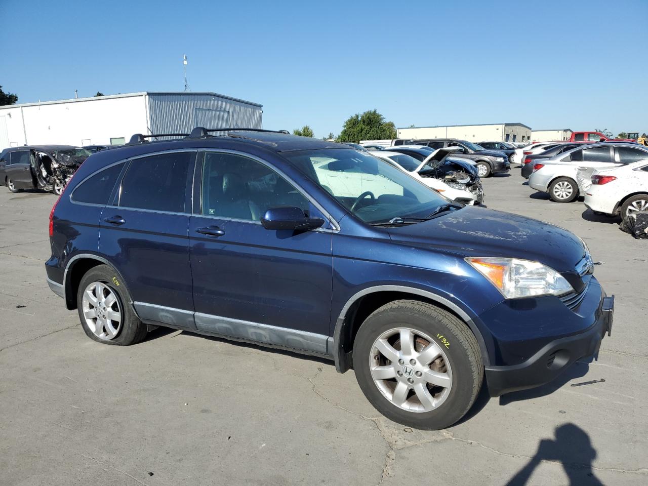 JHLRE38767C047833 2007 Honda Cr-V Exl