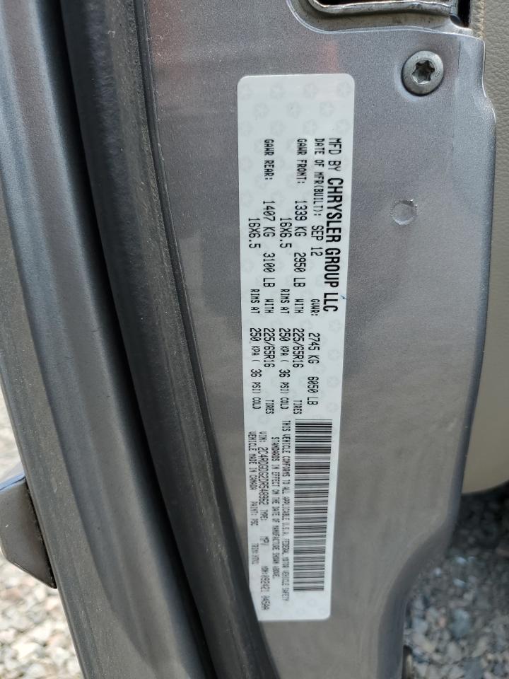 2C4RDGDG2DR548962 2013 Dodge Grand Caravan Crew