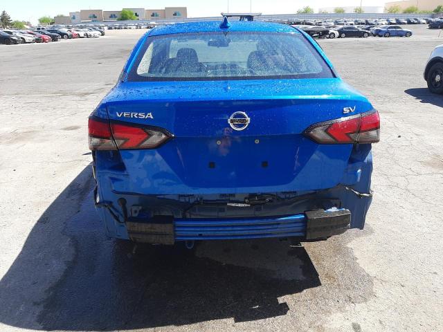 2022 Nissan Versa Sv VIN: 3N1CN8EV9NL843709 Lot: 57429384