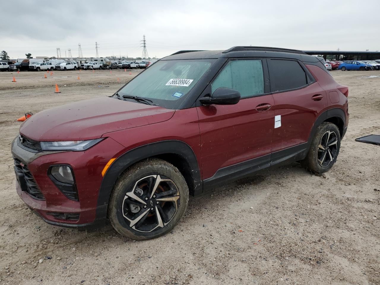 2022 Chevrolet Trailblazer Rs vin: KL79MTSL0NB024473