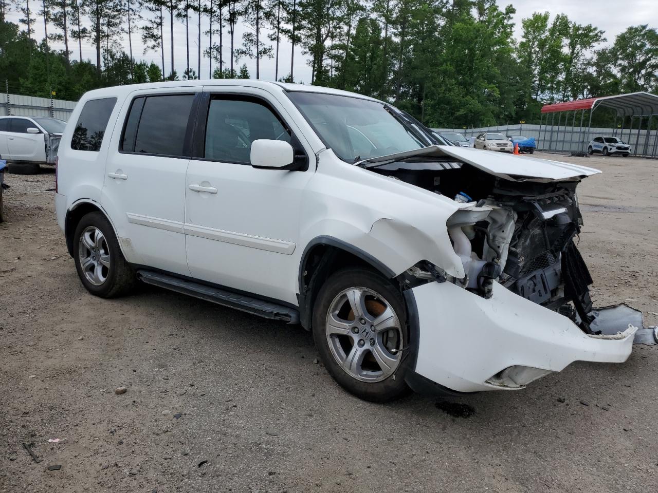 2012 Honda Pilot Exl vin: 5FNYF4H52CB066385