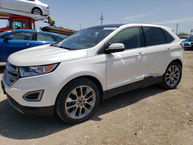 2015 Ford Edge Titanium VIN: 2FMTK4K98FBB60799 Lot: 55655504