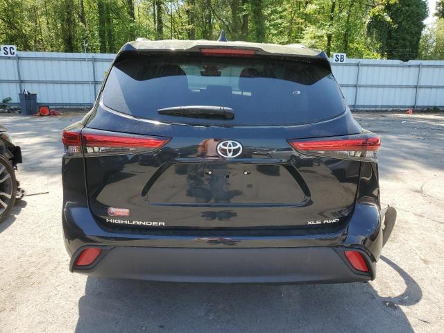 2022 Toyota Highlander Xle VIN: 5TDGZRBH2NS569500 Lot: 52881734