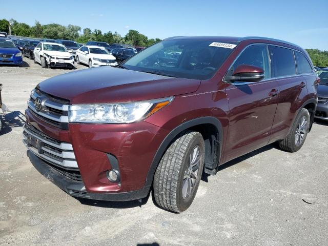 VIN 5TDJZRFHXHS468418 2017 Toyota Highlander, SE no.1