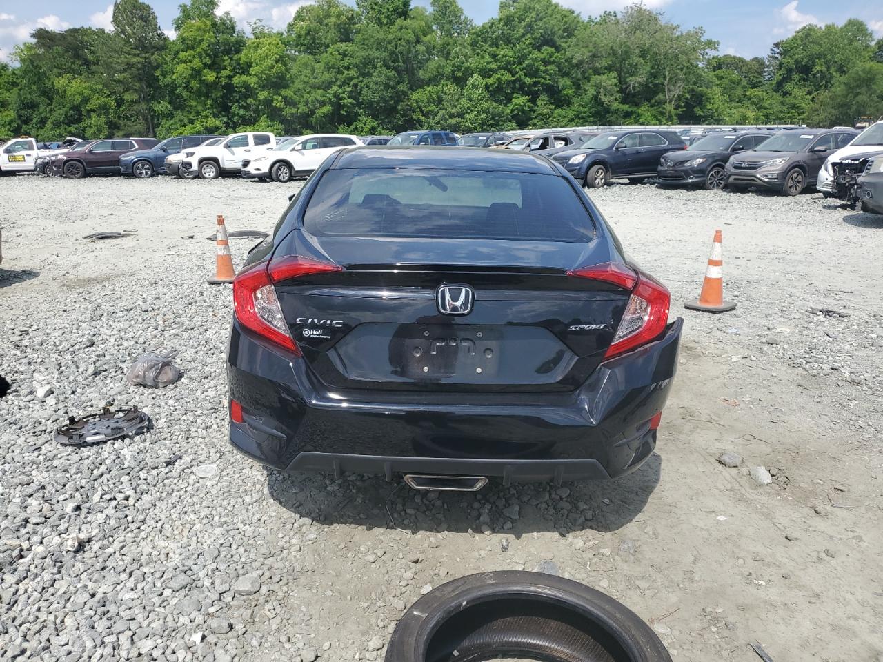 Lot #2774062615 2021 HONDA CIVIC SPOR