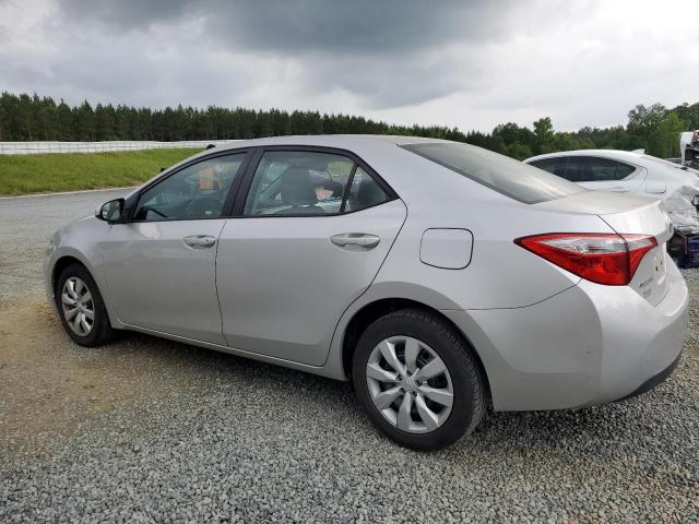  TOYOTA COROLLA 2014 Srebrny