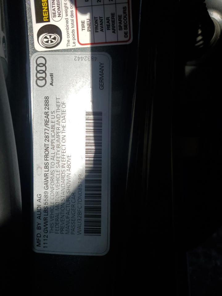 WAU32BFC7DN085199 2013 Audi S7 Prestige