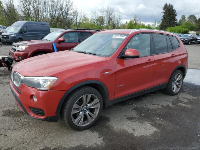 2016 BMW X3 xDrive28I VIN: 5UXWX9C59G0D64690 Lot: 52912264