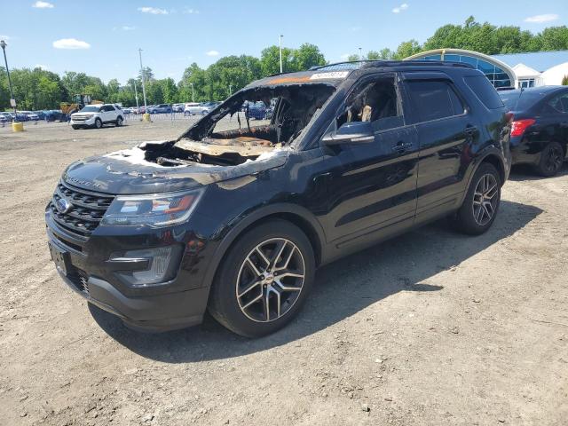 2017 Ford Explorer Sport VIN: 1FM5K8GTXHGD61796 Lot: 56123014