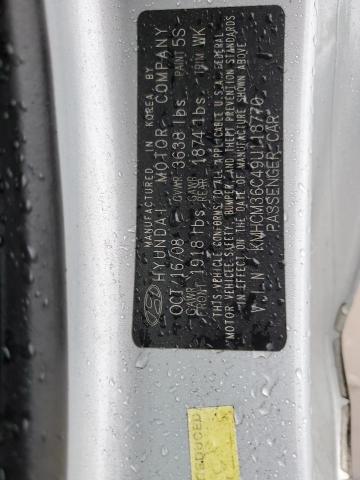 2009 Hyundai Accent Gs VIN: KMHCM36C49U118770 Lot: 53666764