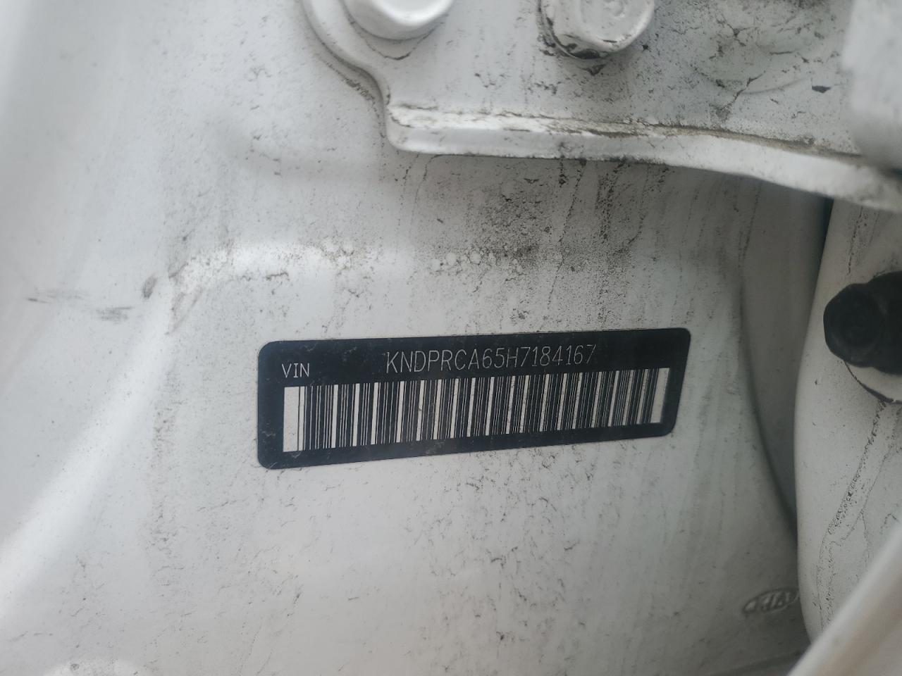 KNDPRCA65H7184167 2017 Kia Sportage Sx