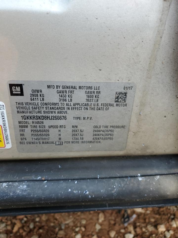 1GKKRSKD8HJ266676 2017 GMC Acadia Limited Slt-2