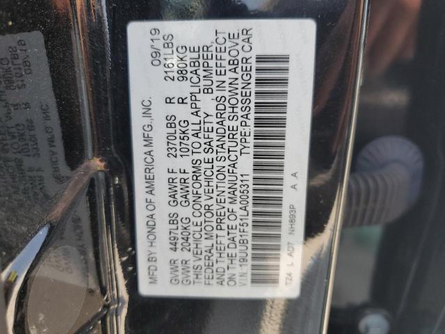 2020 Acura Tlx Technology VIN: 19UUB1F51LA005311 Lot: 55255804