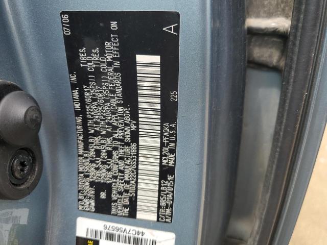 2006 Toyota Sienna Xle VIN: 5TDZA22C76S531886 Lot: 53688324