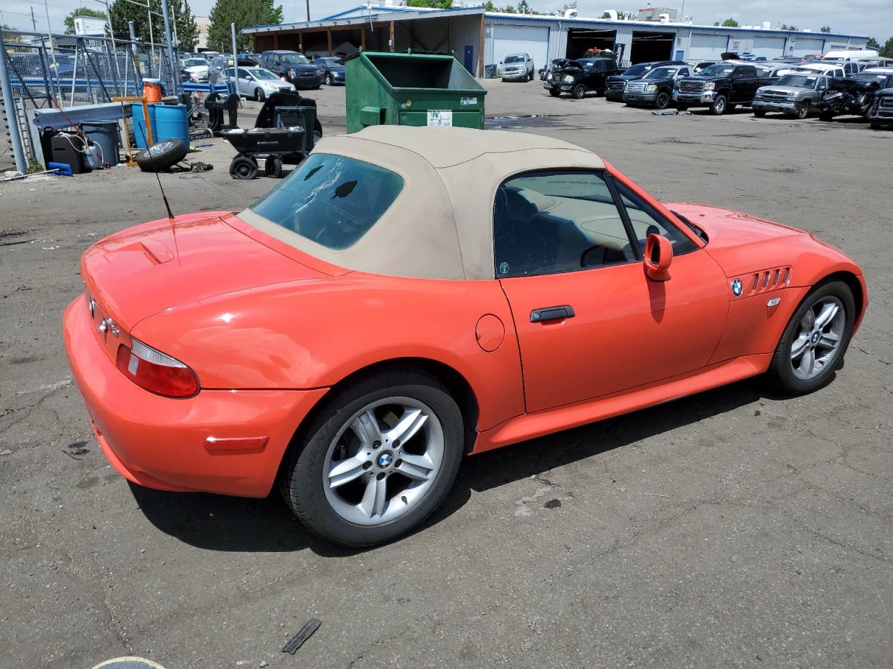 Lot #2907608635 2000 BMW Z3 2.3