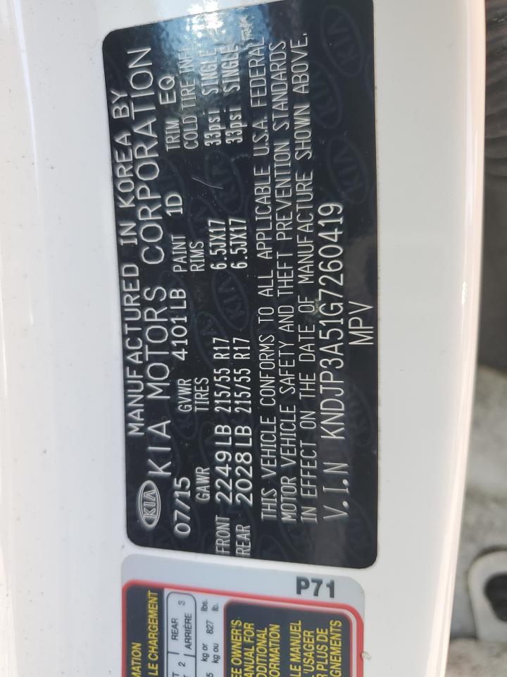 KNDJP3A51G7260419 2016 Kia Soul +