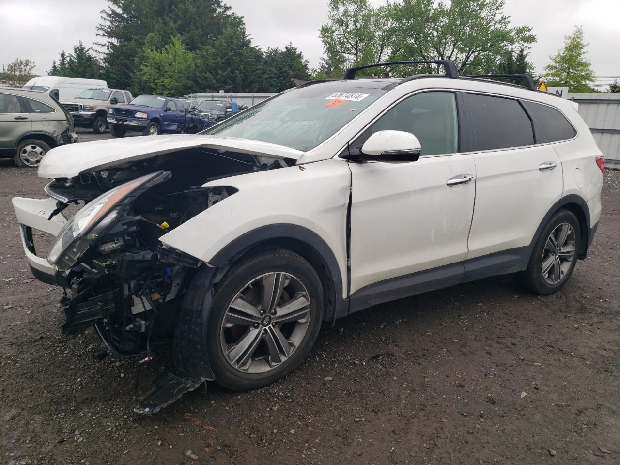 KM8SR4HF9GU162917 2016 Hyundai Santa Fe Se Ultimate