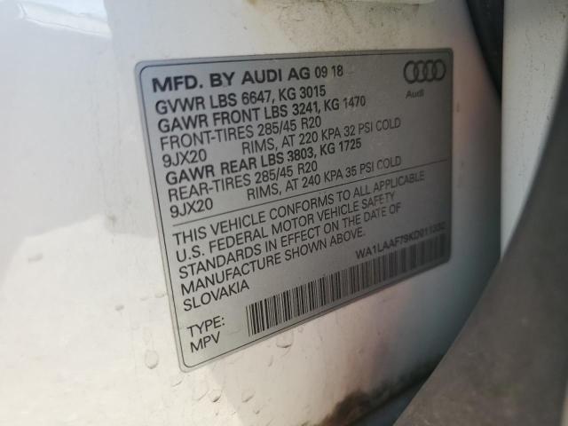 WA1LAAF79KD011332 2019 AUDI Q7 - Image 12