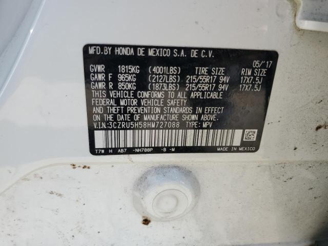 2017 Honda Hr-V Ex VIN: 3CZRU5H58HM727088 Lot: 55381154