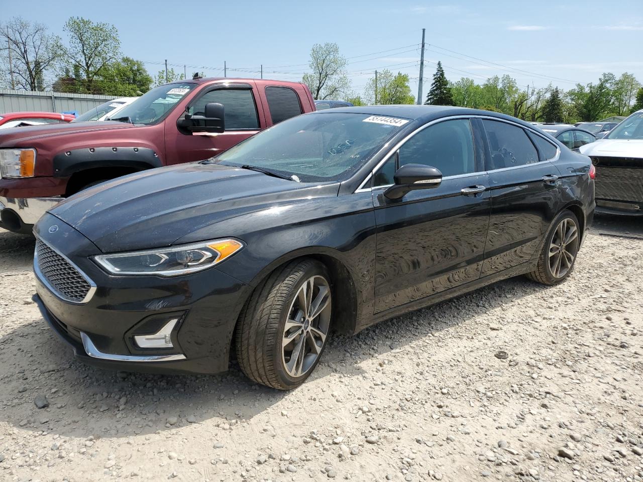 2019 Ford Fusion Titanium vin: 3FA6P0K91KR259381