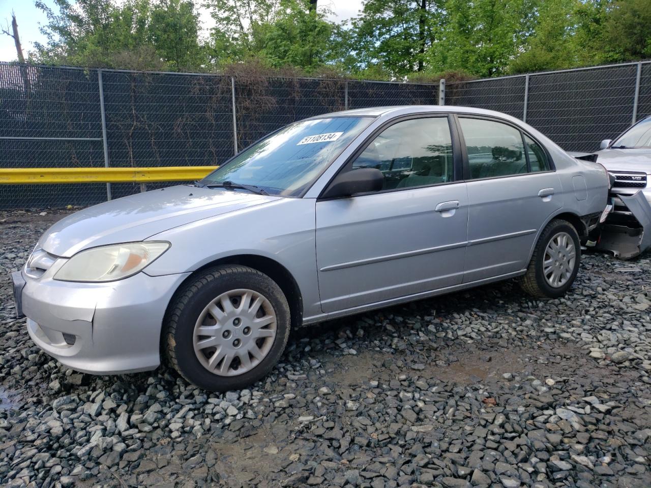 Lot #2549675856 2005 HONDA CIVIC LX