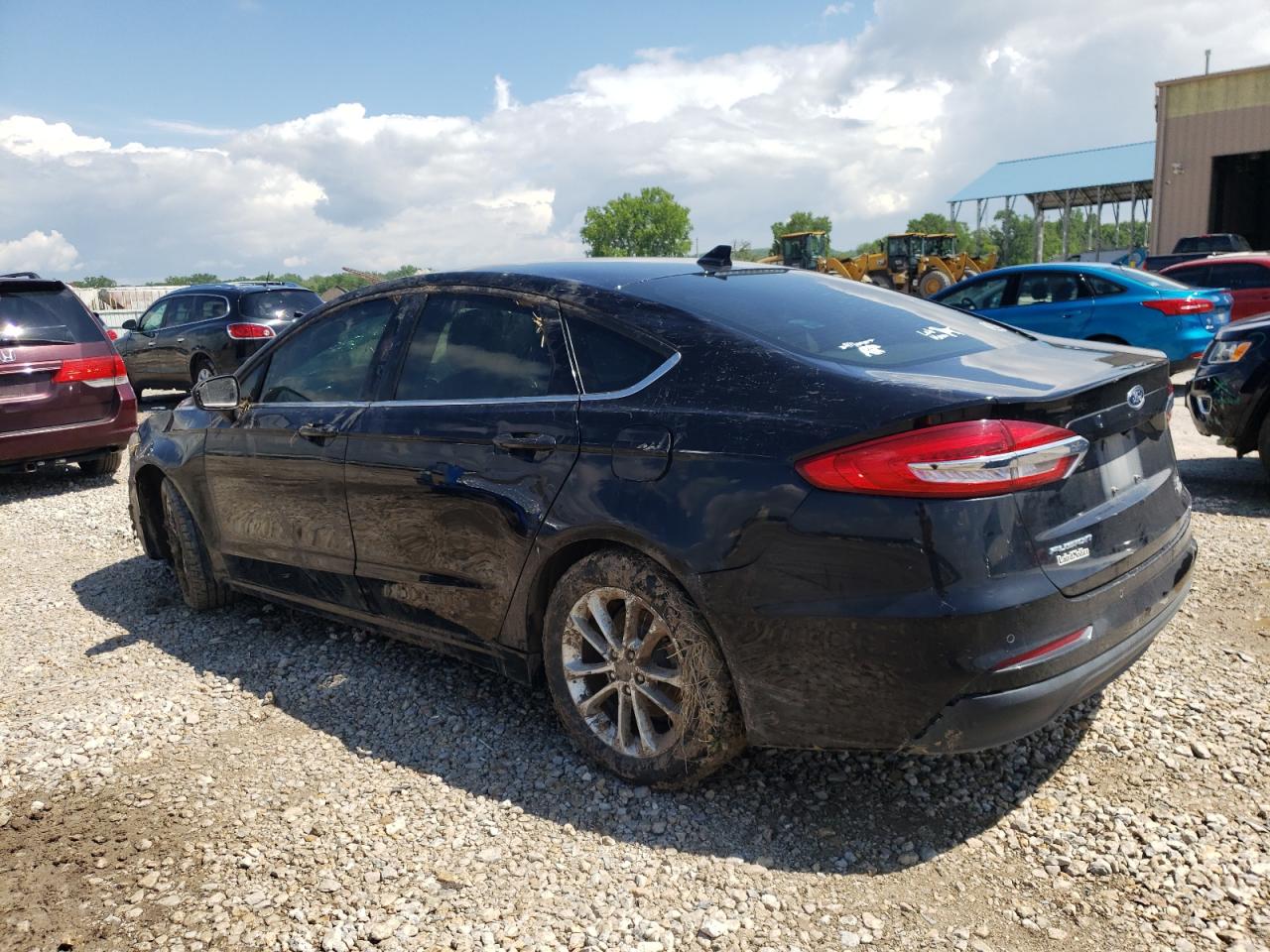 2019 Ford Fusion Se vin: 3FA6P0HD2KR199171