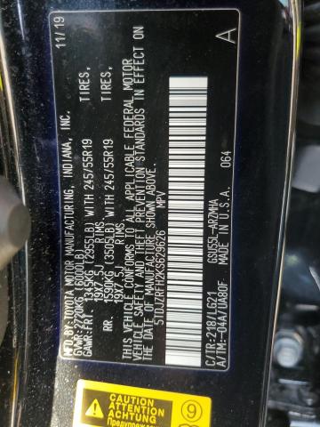 VIN 5TDJZRFH2KS629626 2019 Toyota Highlander, SE no.13