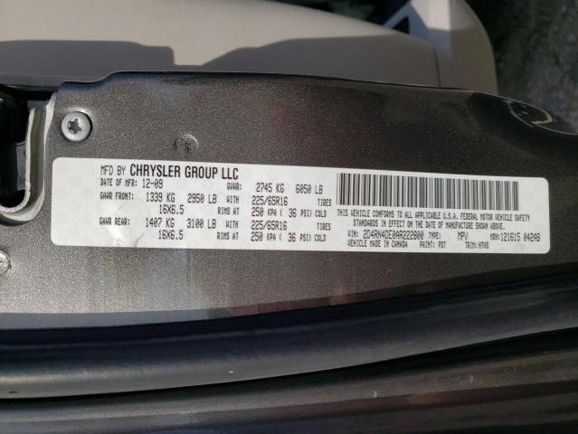 2010 Dodge Grand Caravan Se VIN: 2D4RN4DE0AR222800 Lot: 54557344