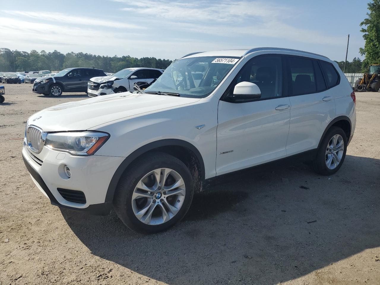 2015 BMW X3 xDrive35I vin: 5UXWX7C55F0K32042