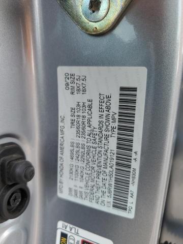 2020 Honda Cr-V Ex VIN: 5J6RW1H50LA019121 Lot: 56437834