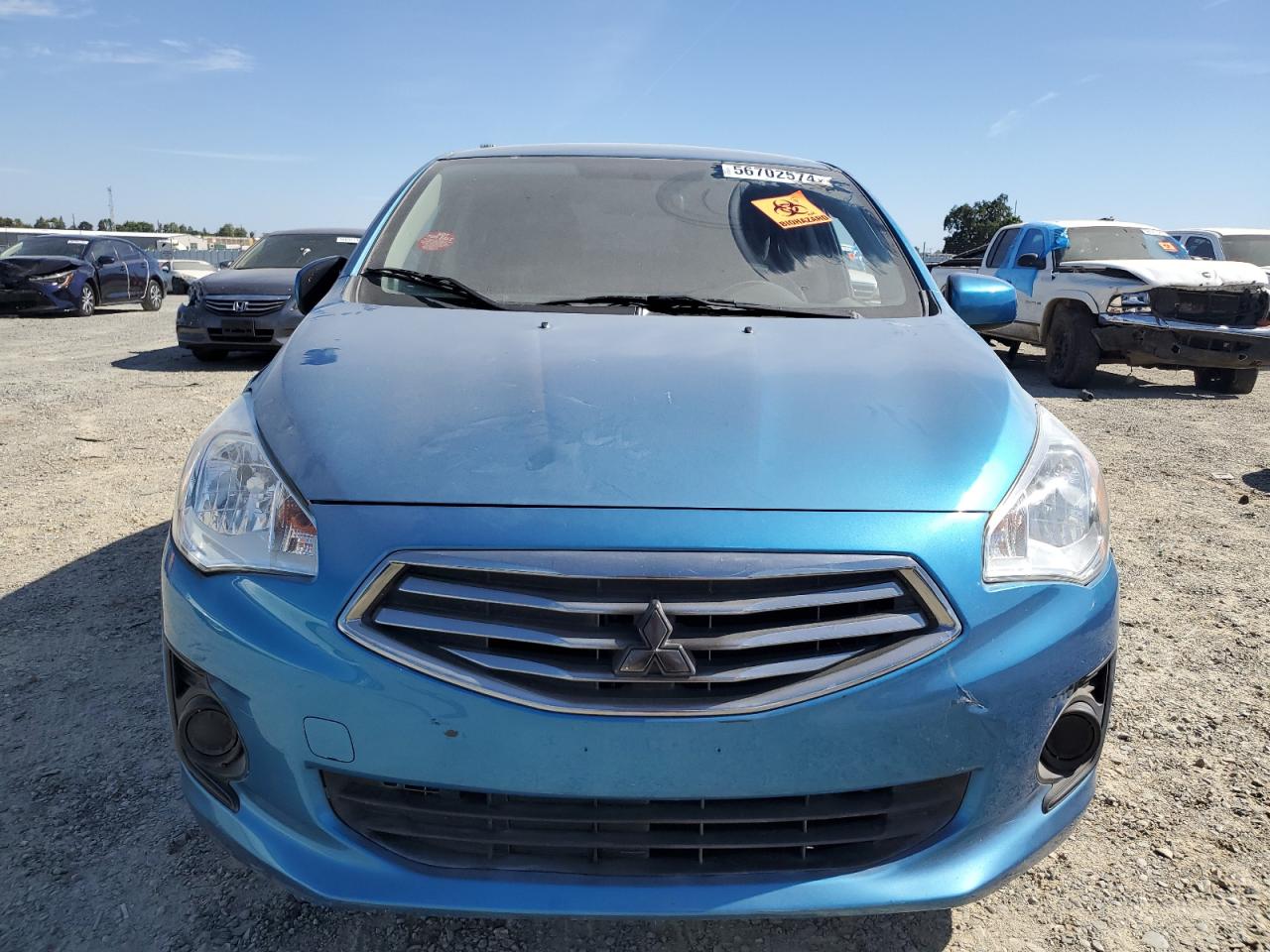 2018 Mitsubishi Mirage G4 Es vin: ML32F3FJ3JHF12711