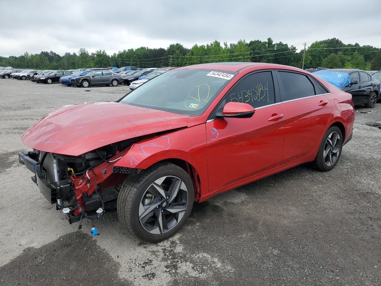 5NPLP4AG7PH111153 2023 Hyundai Elantra Limited