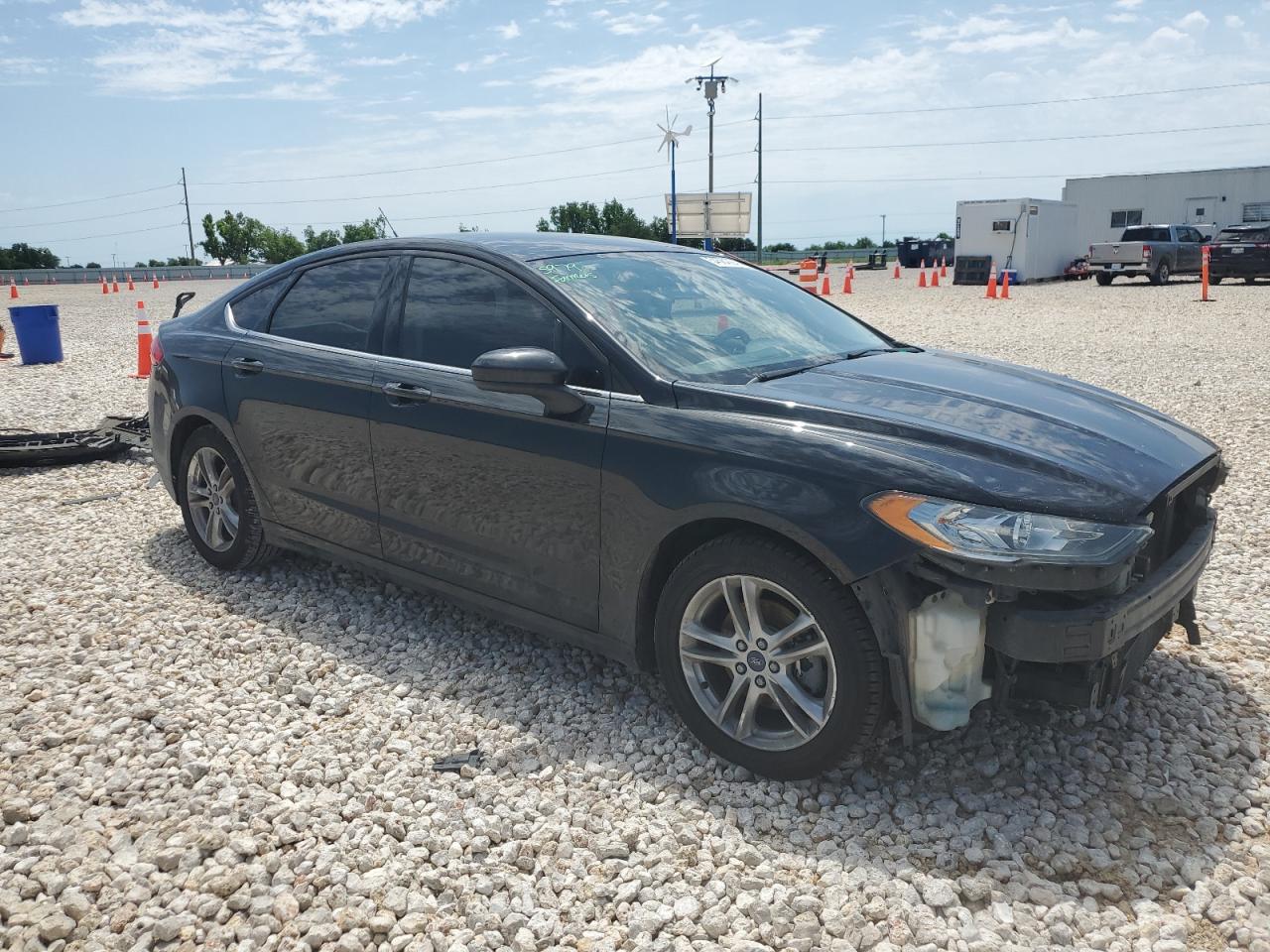 2018 Ford Fusion Se vin: 3FA6P0HD7JR180551