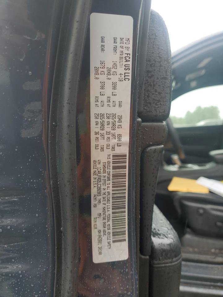 1C4RJFAG9JC396903 2018 Jeep Grand Cherokee Laredo