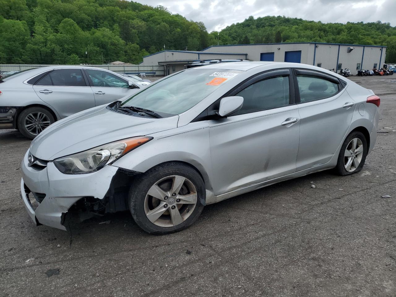 KMHDH4AE4CU308258 2012 Hyundai Elantra Gls