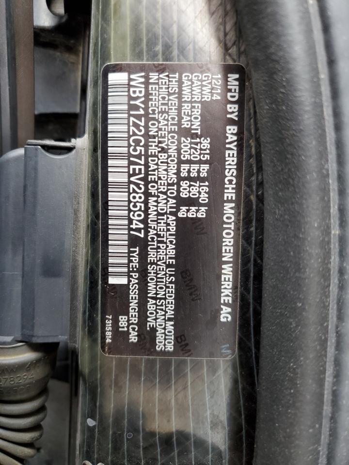 WBY1Z2C57EV285947 2014 BMW I3 Bev