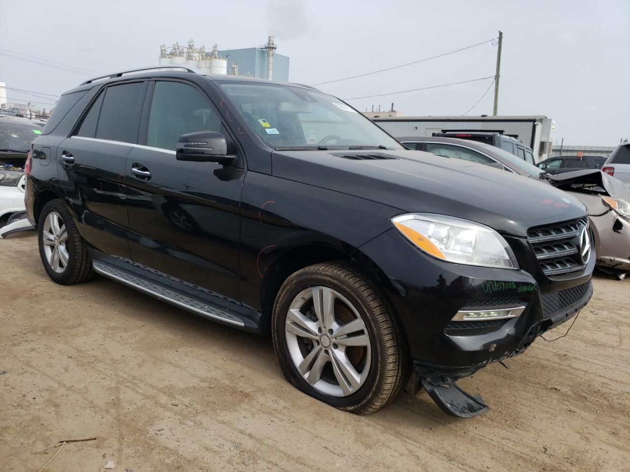 Lot #2668887547 2015 MERCEDES-BENZ ML 350 4MA