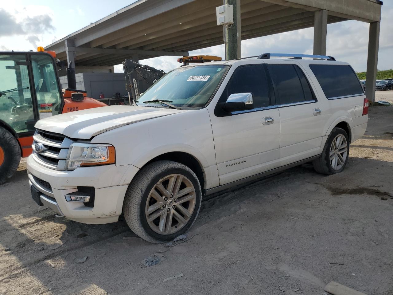 1FMJK1MT2HEA53916 2017 Ford Expedition El Platinum