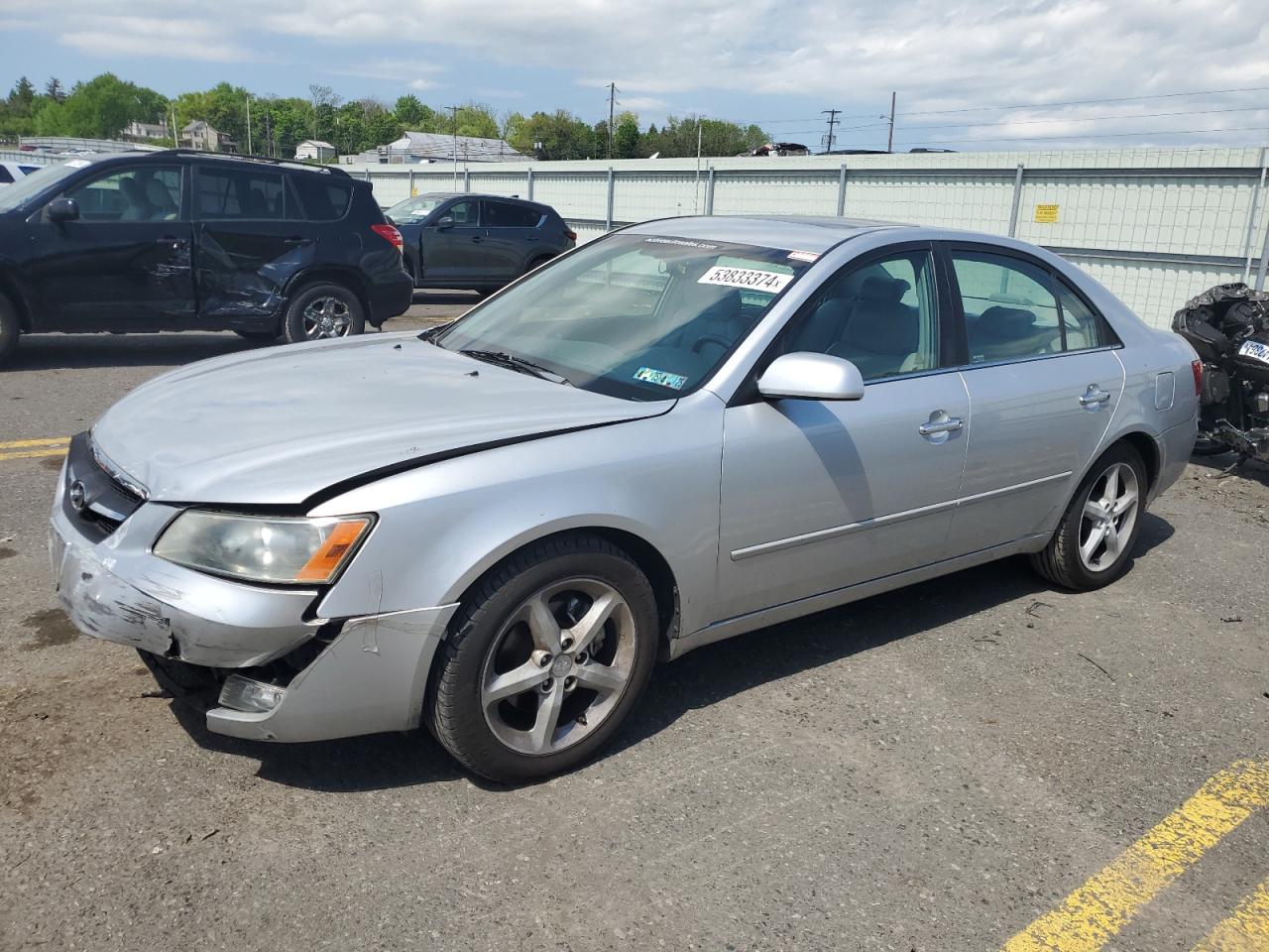 5NPEU46F47H295873 2007 Hyundai Sonata Se