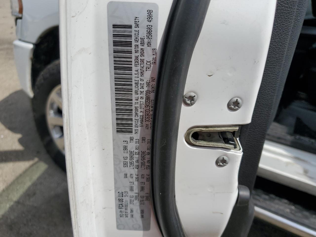 3C63R3DL5KG580733 2019 Ram 3500 Big Horn